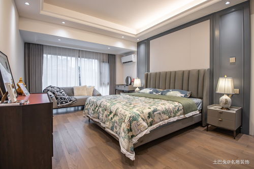 380平美式田園別墅豪宅裝修效果案例 優雅實用，溫柔輕奢